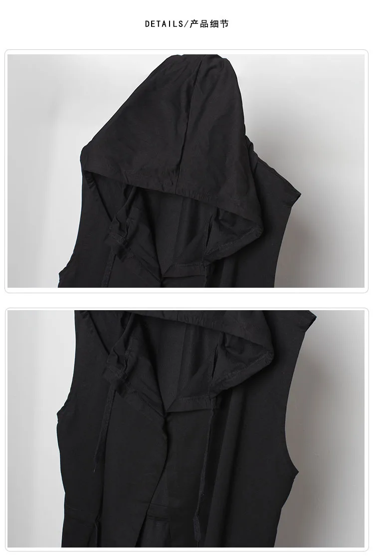 Punk Hip Hop Trench Coat 13