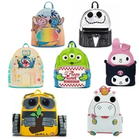 Toy Story 3 Alien Three-eyed Leather Backpack Fashion Backpack High Quality Sally Backpack Lady Birthday Gifts for Girls 1