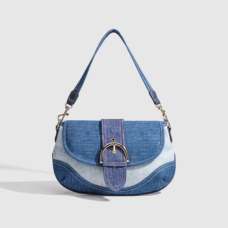 women’s fashion denim handbag