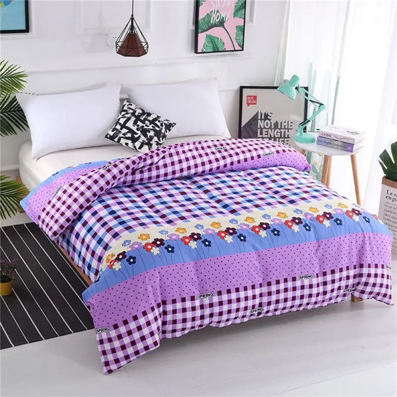 

New Duvet Cover Single Piece Duvet Cover Brushed Skin-friendly Twill Pattern Dormitory Duvet Cover Household Bedding