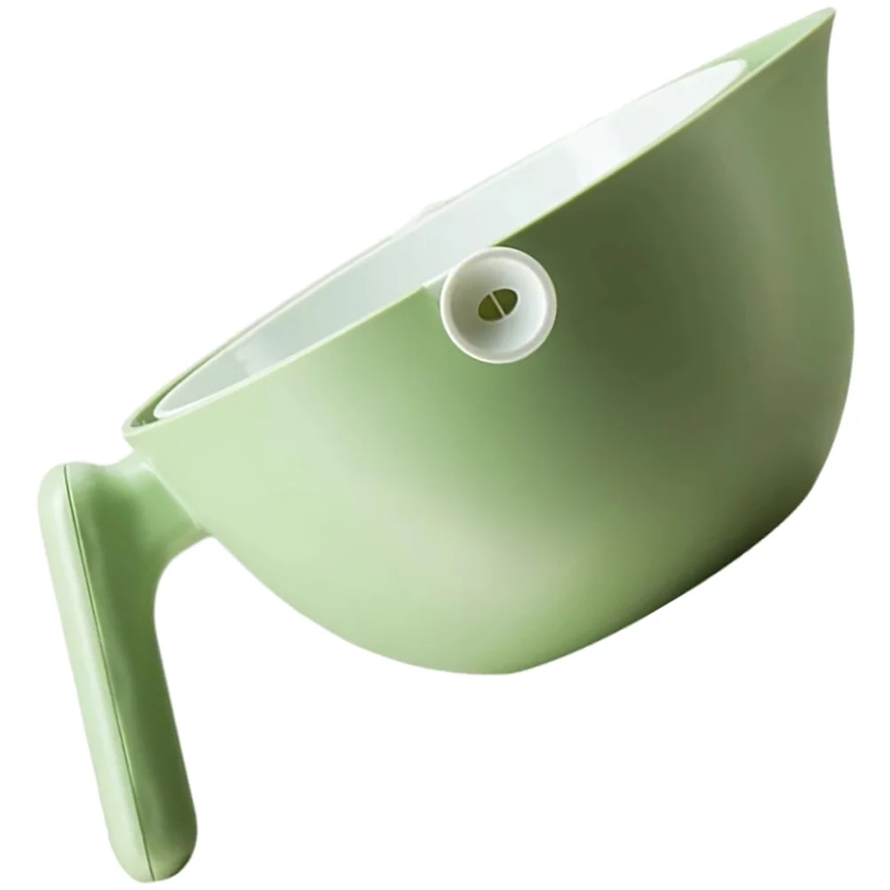 

Double Layer Drainer Basket Washing Fruit Strainer Storage Holder Rotatable Strainers For Kitchen Vegetable Colander Plastic