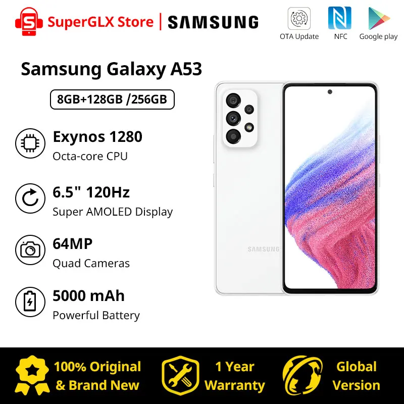 Samsung galaxy a53 5g super amoled Clearance