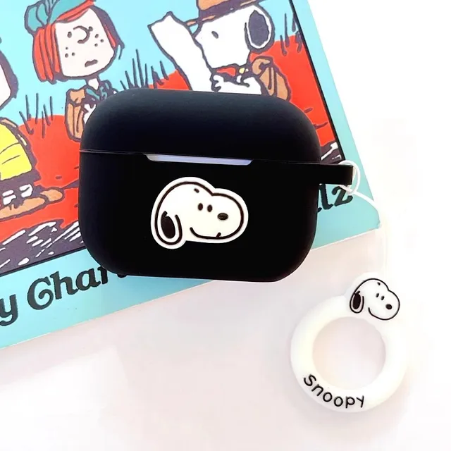 Suublg Coque Pour écouteurs AirPods Pro 2e/1ère Génération (2023/2022/2019) Avec Porte-clés, Motif De Peau De Dessin Animé 3D, Coque De Chargement En
