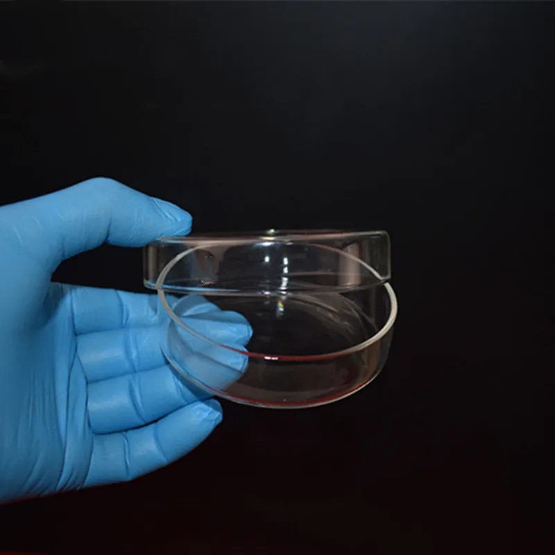 4pcs/lot, /10pcs/lot glass petri dish, culture petri dish plate with cover