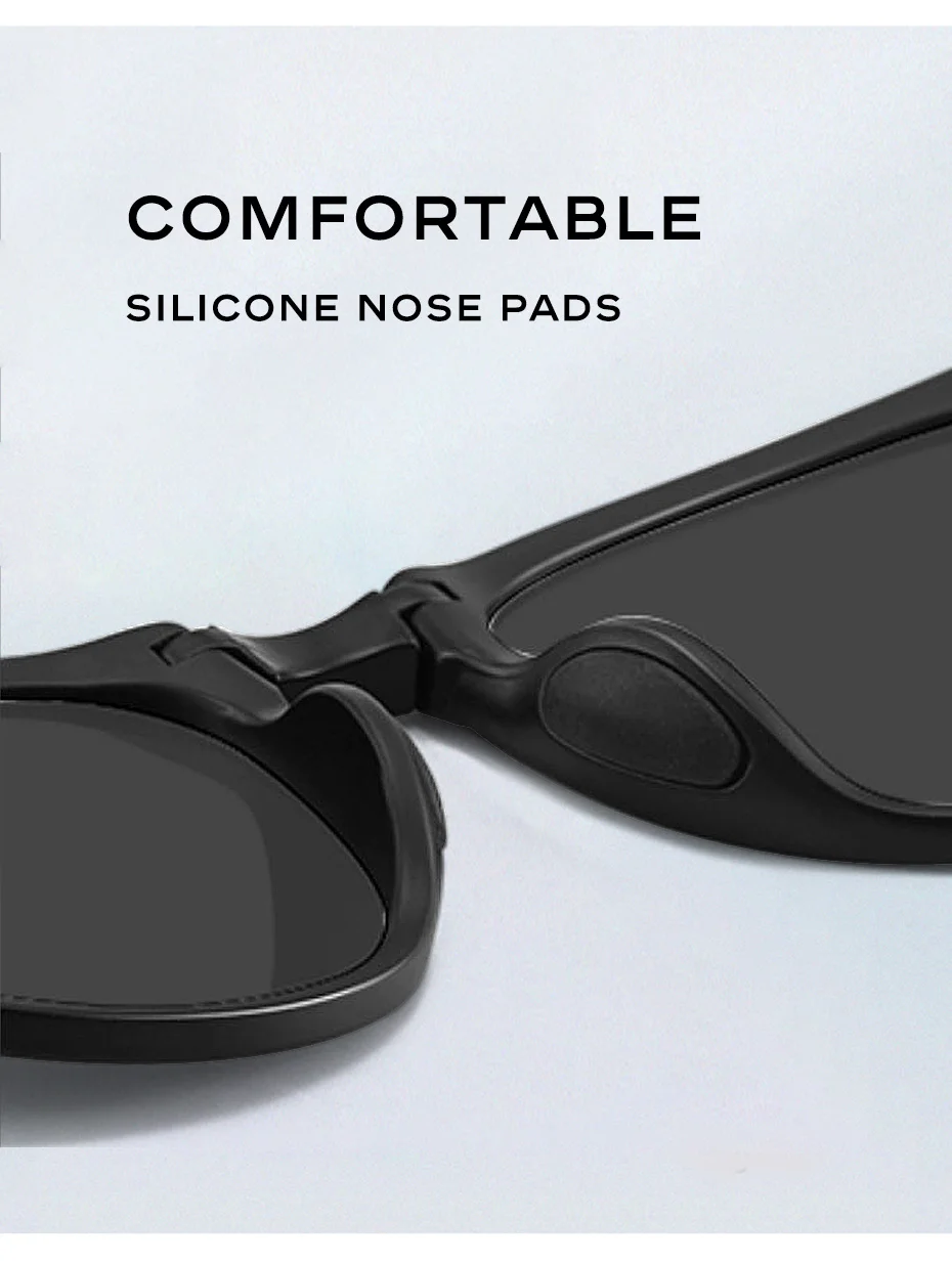 CAPONI faltbare Sonnenbrille für Damen, polarisiert, blendfrei, faltbar, Muti-Farben, UV400, schützt mit runder Box CP22007 – Detail 9
