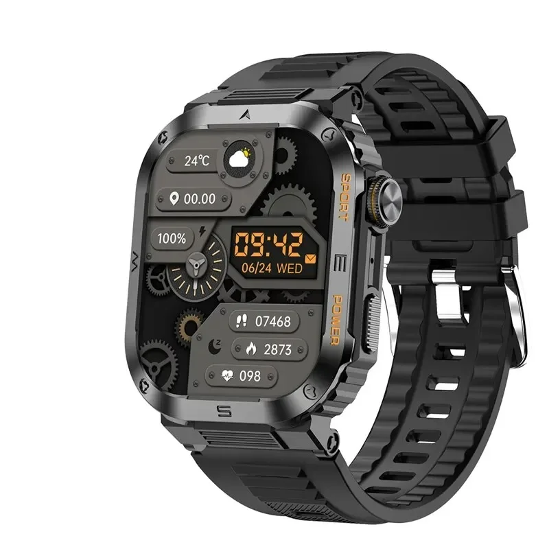 

Smart Watch Men Sports Bluetooth Call Smartwatch Strong Battery Life 100+ Exercise Modes IP68 Waterproof Fitness Male Wristwatch