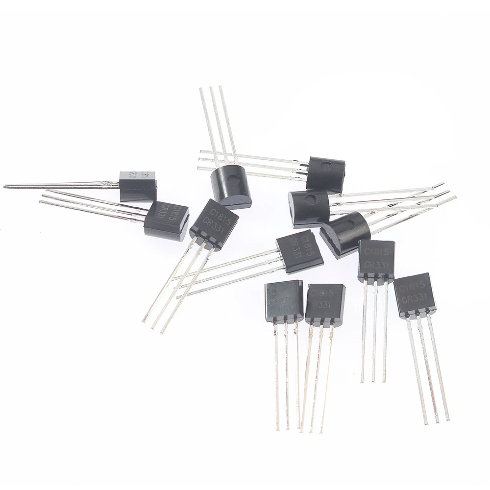 Bc337 bc327 2 n2222 2 n2907 2 n3904 2 n3906 s8050 s8550 a1015 c1815 10 Werte DIY-Transistor-Kit-Sortiment, pnp npn-Transistor bis-92