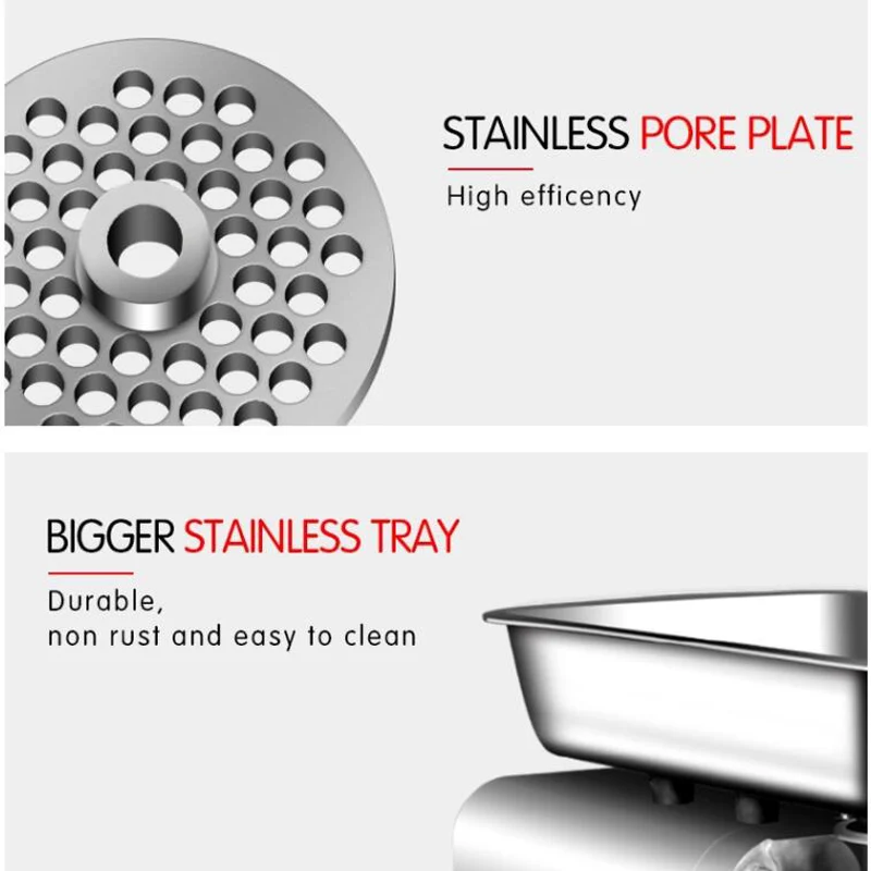 700W Electric Vegetable Food Chopper Meat Grinder Mincer Slicer Kitchen Tools Home Appliance Electric Meat Grinder 3