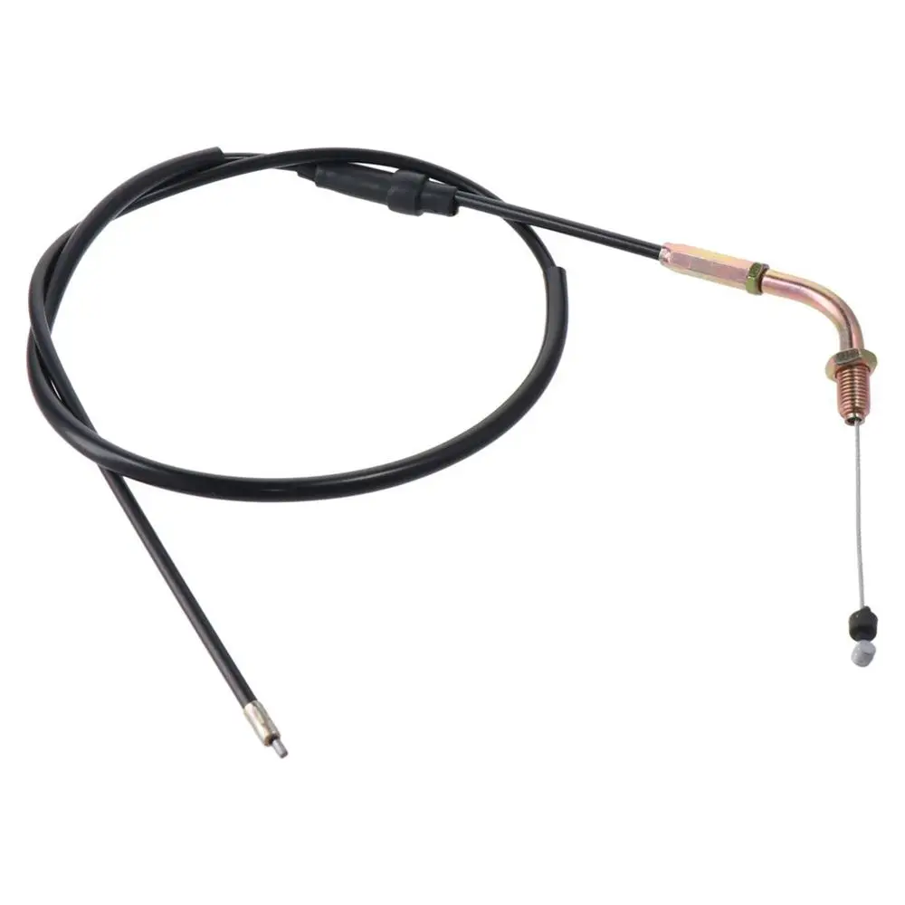 Resistant 91cm Throttle Cable Wire Metal Rubber Motorcycle Throttle Cable Black Motorcycle Spare Parts For Honda CG125