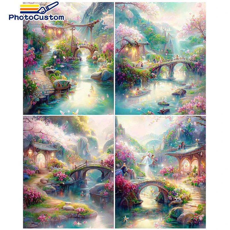 Pictures Paint Custom Photo Numbers  Acrylic Paintings Canvas Paintings -  Painting - Aliexpress