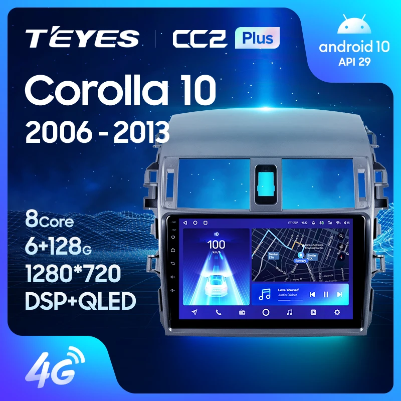 TEYES CC2L CC2 Plus Car Radio Multimedia For Toyota Corolla