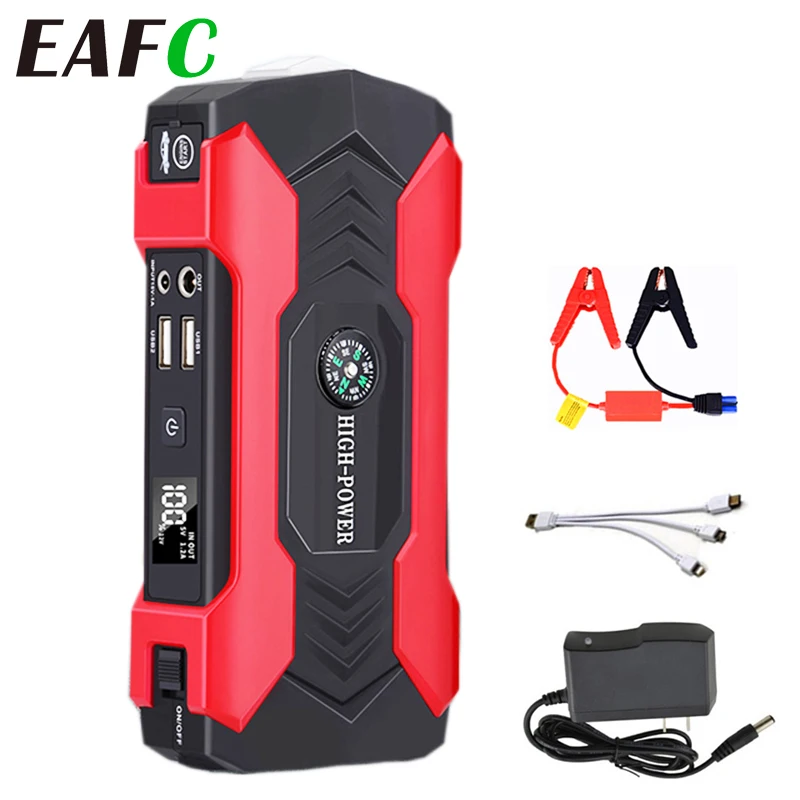 Neue 1200a Auto Starthilfe 18000mah Power Bank Benzin Diesel Auto Batterie  ladegerät beginnend für Auto Batterie Booster, um Auto zu starten -  AliExpress