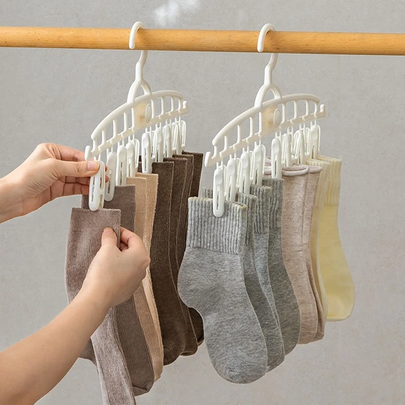 

4 Pieces Multifunctional Plastic Vest Clothes Hanger Seamless Wide Shoulder Non-Slip Support