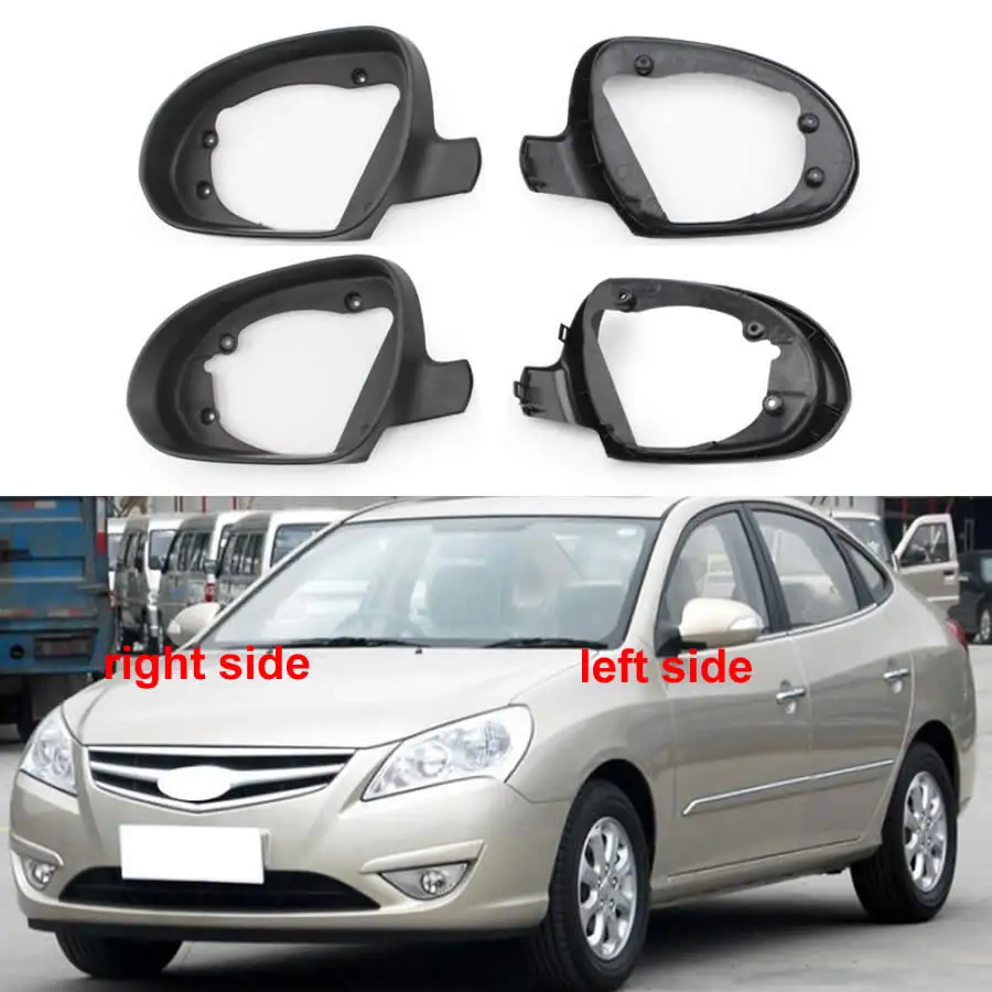 

YIFEI For Hyundai Elantra 2008 2009 2010 Car Accessories Replace Side Mirror Housing Frame Glass Surround Holder Trim