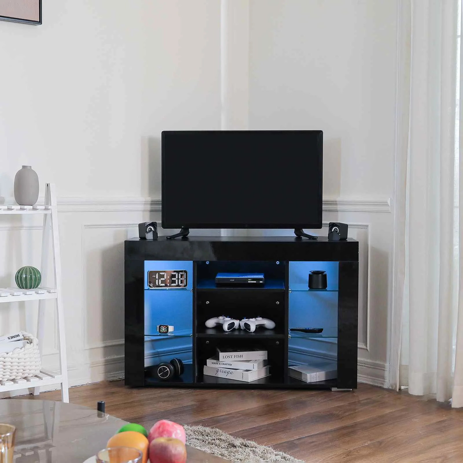 Glass Corner Tv Stand 50 Inch atelieryuwa.ciao.jp