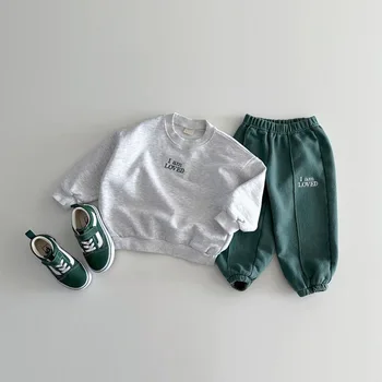 Baby Embroidered Hoodie Set 1