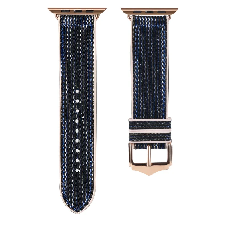 Premium Shiny Sports Silicone Watch Bracelet Strap