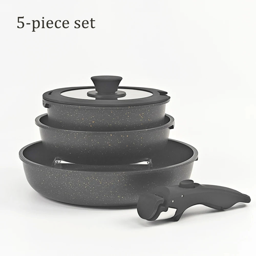 Five pcs black
