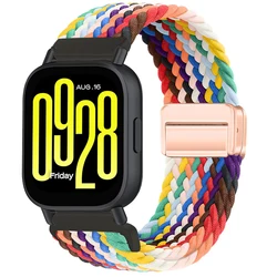 Braided Magnetic Sport Band - 22mm Smartwatch Strap & Bracelet - Redmi watch 5 active (Pride edition)