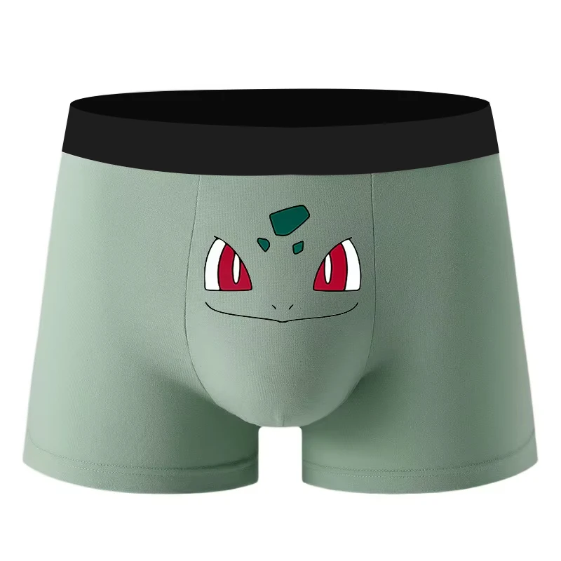 New Sexy Men's Underwear Boxershorts Cute Cartoon Anime Comfortable Elastic Boxers Shorts Funny Expression Men Teen Trunks 3