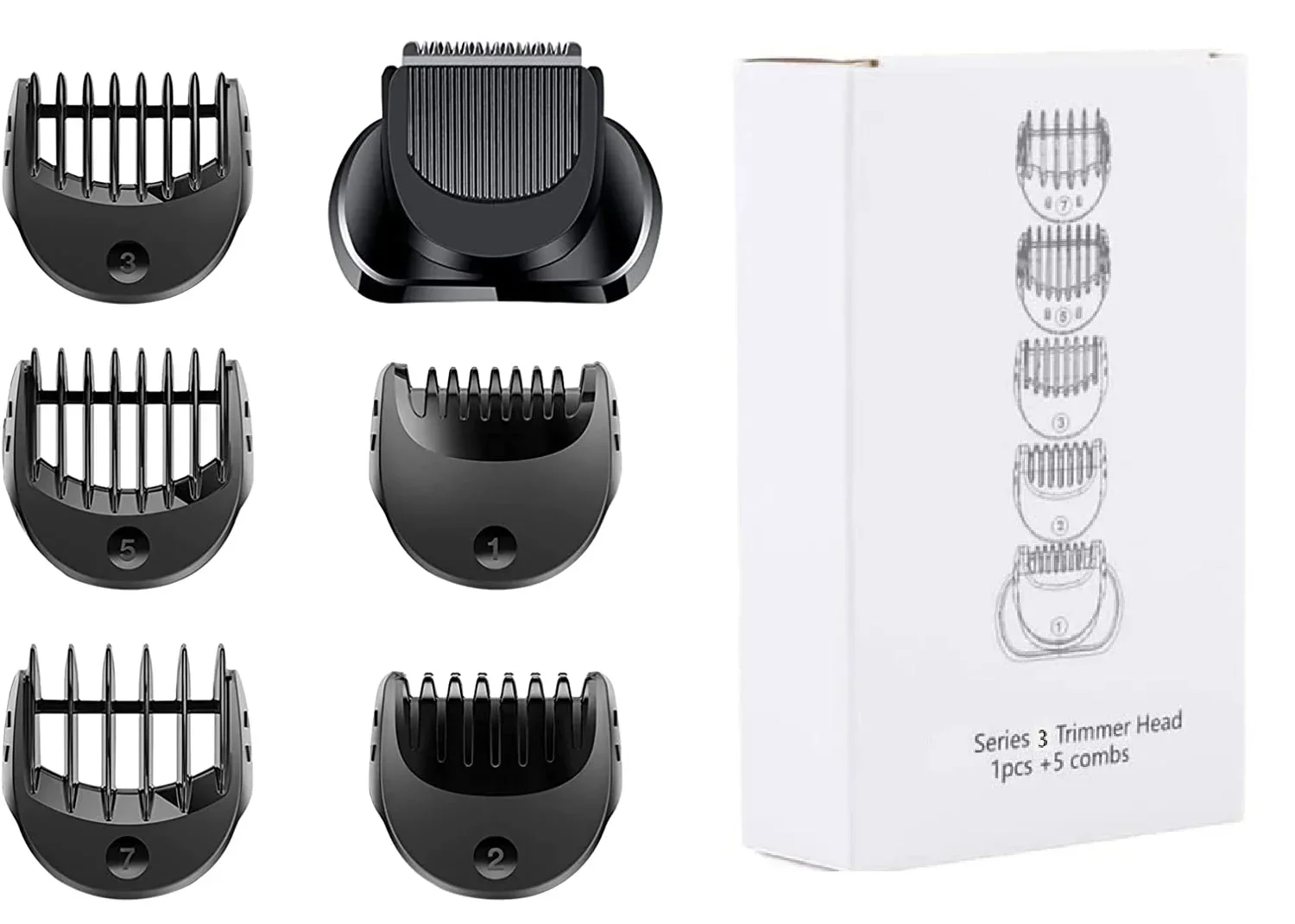 Electric Shaver Head Electric Shaver Blades Replacement Trimmer Head Attachment Compatible with Braun Series 3 Electric Shaver 300S 301S 310S 320S 330S 340S 360S 380S 3030S