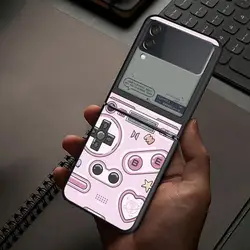 Game Console Inspired Flip Phone Cover Case - Galaxy Z Flip 5G (Mix01)