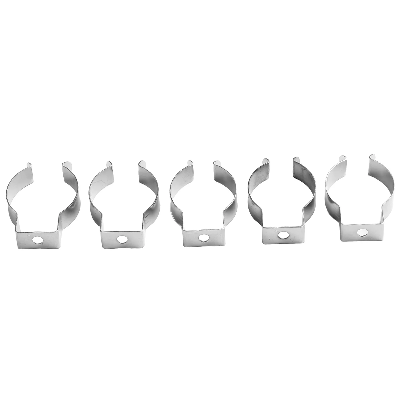 10pcs Spring Terry Clips Stainless Steel Narrow Base Tools 6mm-28mm Heavy Duty Tools Storage Hangers For Garages Sheds Hardwares