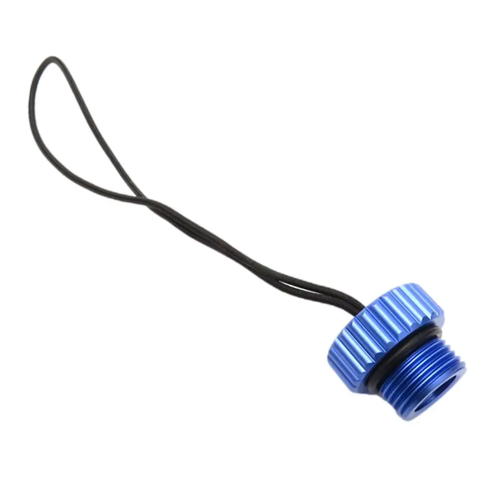 Tauch-Din-Tank ventile Staubs topfen abdeckung mit Seil Tauchen Tauchen Din Tank Ventile Regler leichte Tauch flasche – Detail 10