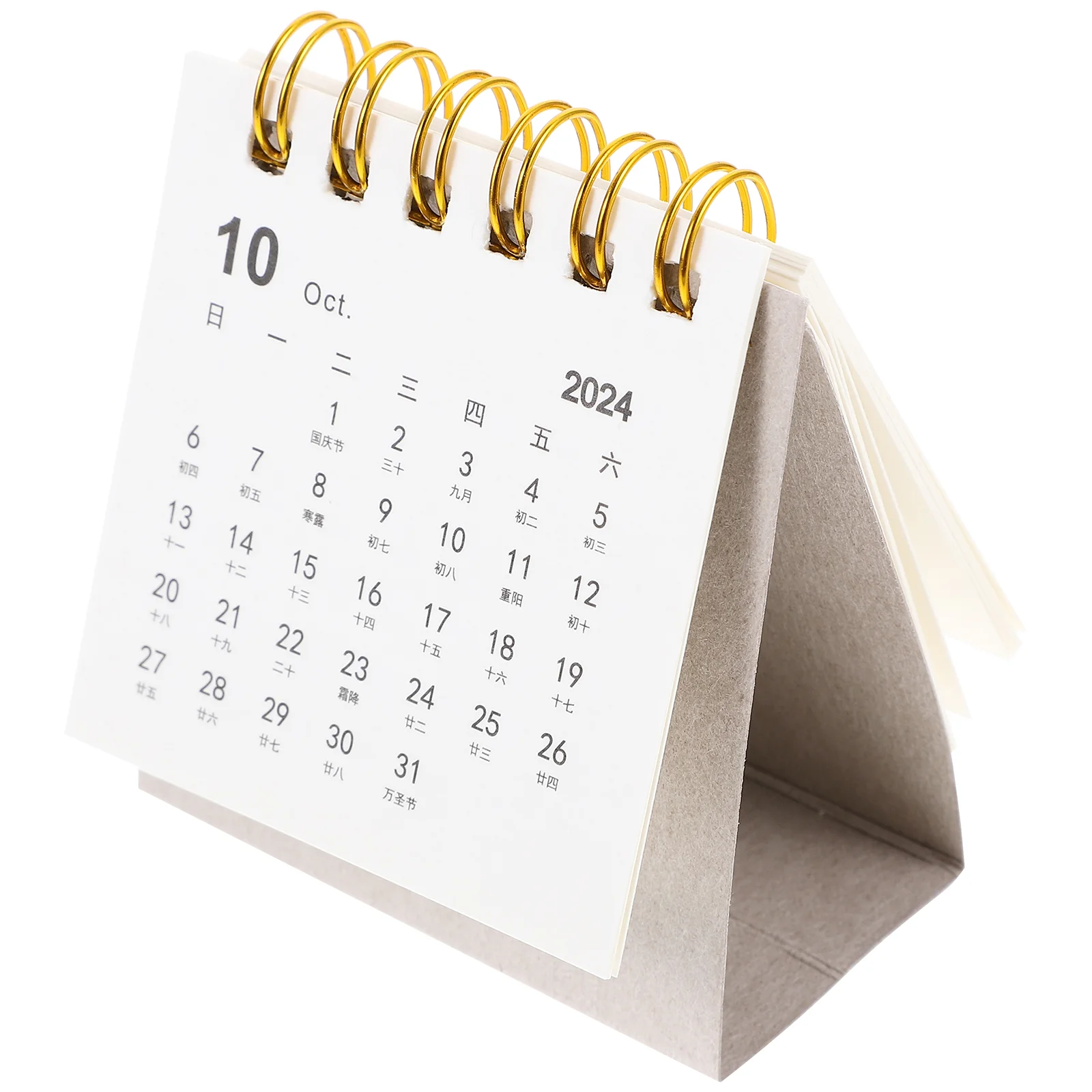 

Calendar Desk Desktop Block Home Accessory Table Calendar Monthly Memo Paper Small Office Household Standing Pocket