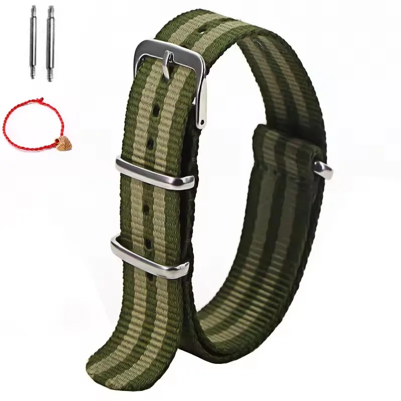 Durable Nylon Watch Band Replacement Strap