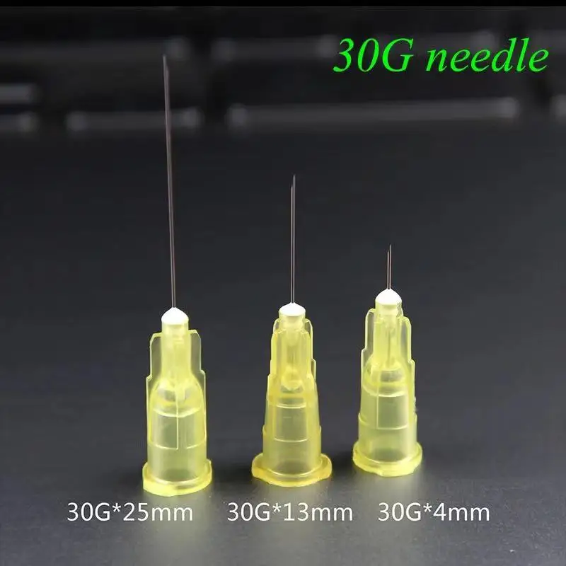 100pcs/box 30G 4mm 13mm Disposable Needle Small Painless Tattoo Needle Injection Needle surgical tool 3
