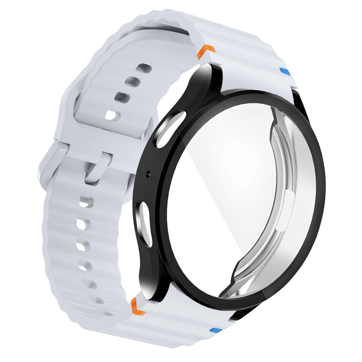 Sports Strap with Soft Silicone Bracelet and TPU Protective Cover