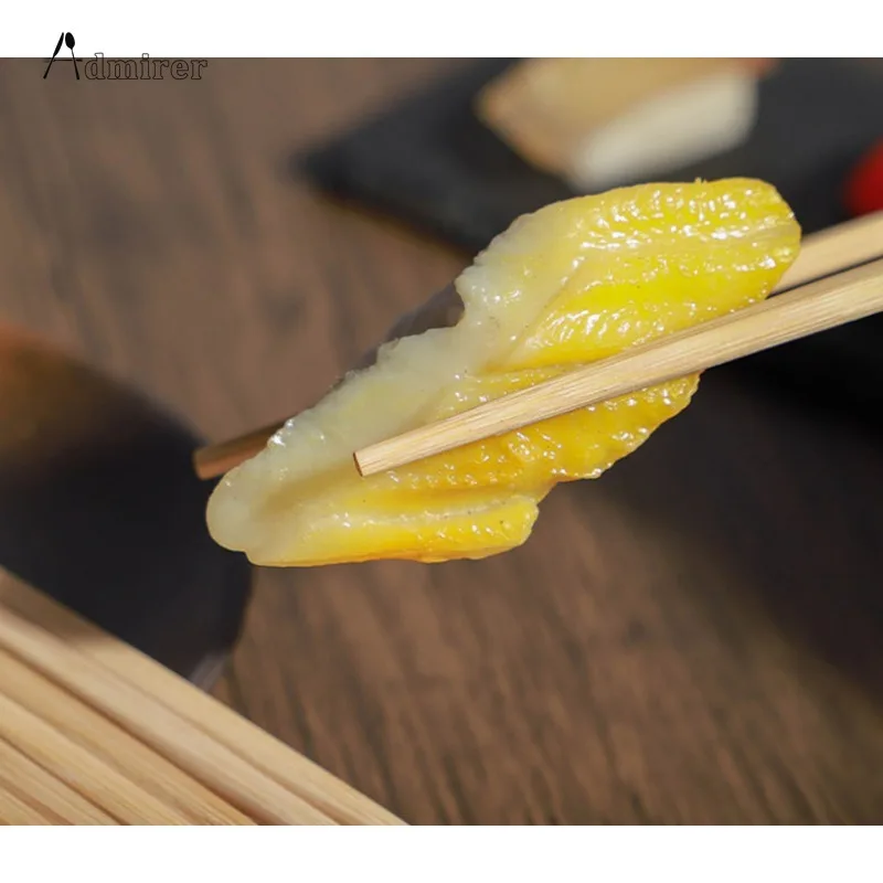 1 Pairs Bamboo Wooden Chopsticks Chinese Food Tableware Japanese Style Sushi Sticks Washable Dishes Kitchen Accessories Set