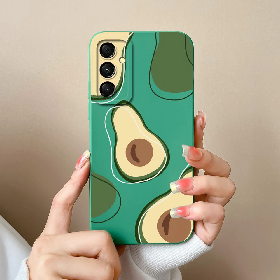 Beautiful Flower Mountain Liquid Shockproof Anti-Fingerprint Silicone Case