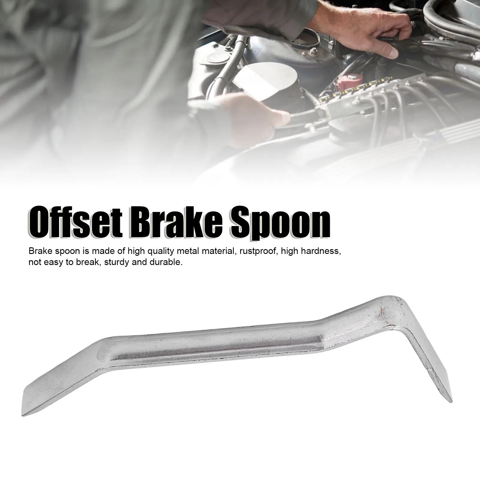 Universal Metal Offset Brake Spoon Professional Brake Adjusting Tool For Auto Repair