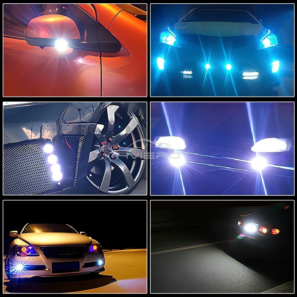 10x Red Eagle Eye LED Daytime Running DRL Car Rock Strobe Lamp Tail - View #14