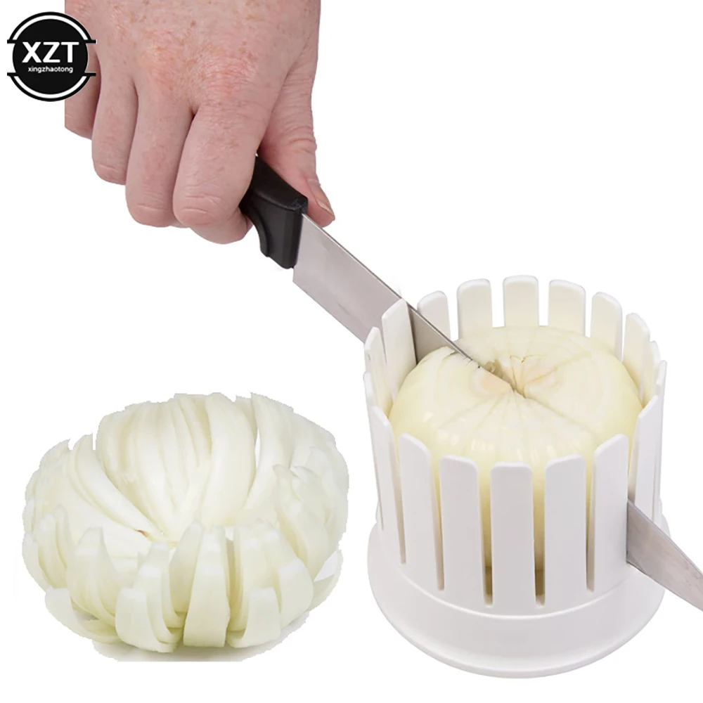 

Household Creative Onion Blossom Maker Slicer Blossom Fruit & Vegetable Cutter Tools Cutting Kitchen Accessories