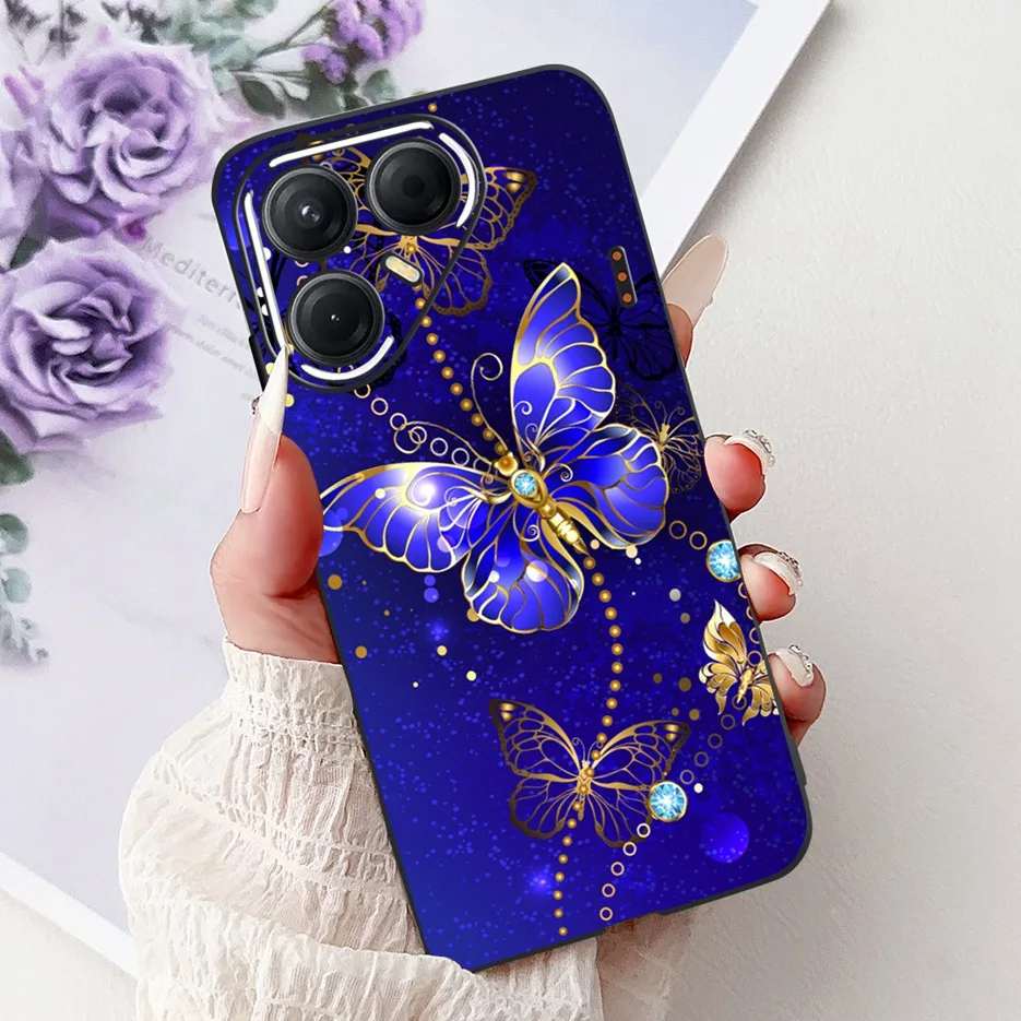 Stylish Painted Soft Silicone Phone Case Cover
