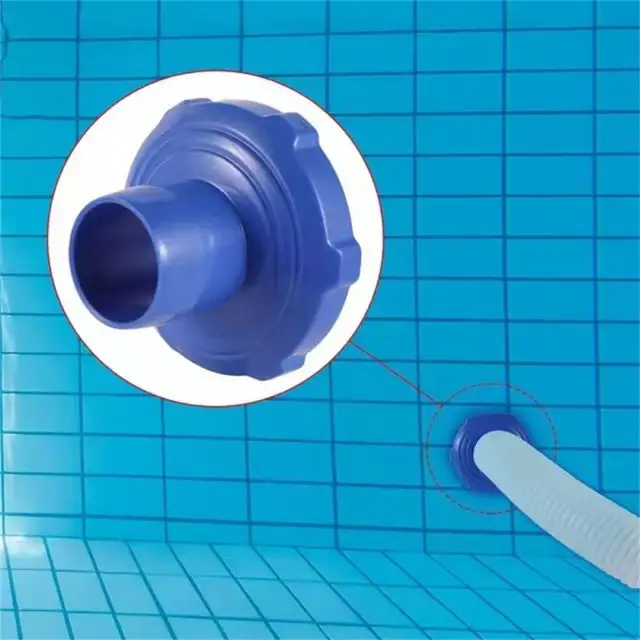 Medence Adapter A Felszíni Skimmer Falra Szerelt Tömlő B -Adapter Úszómedence Csatlakozó Kültéri Mosó Tisztító Kiegészítők - Image 2