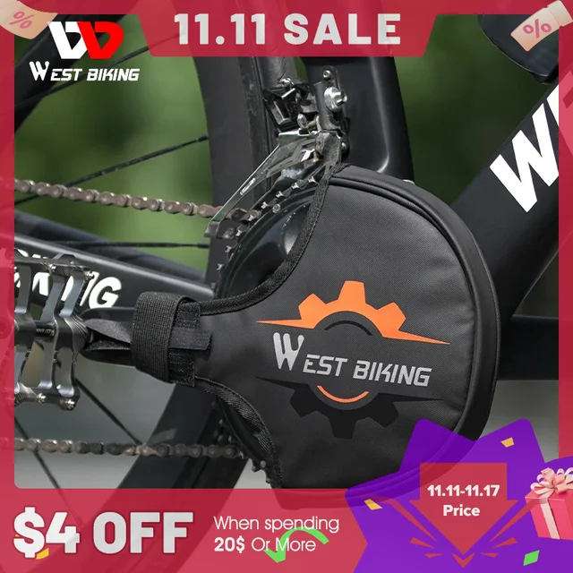 Protect Your Crankset with the WEST BIKING Bicycle Crankset Guard