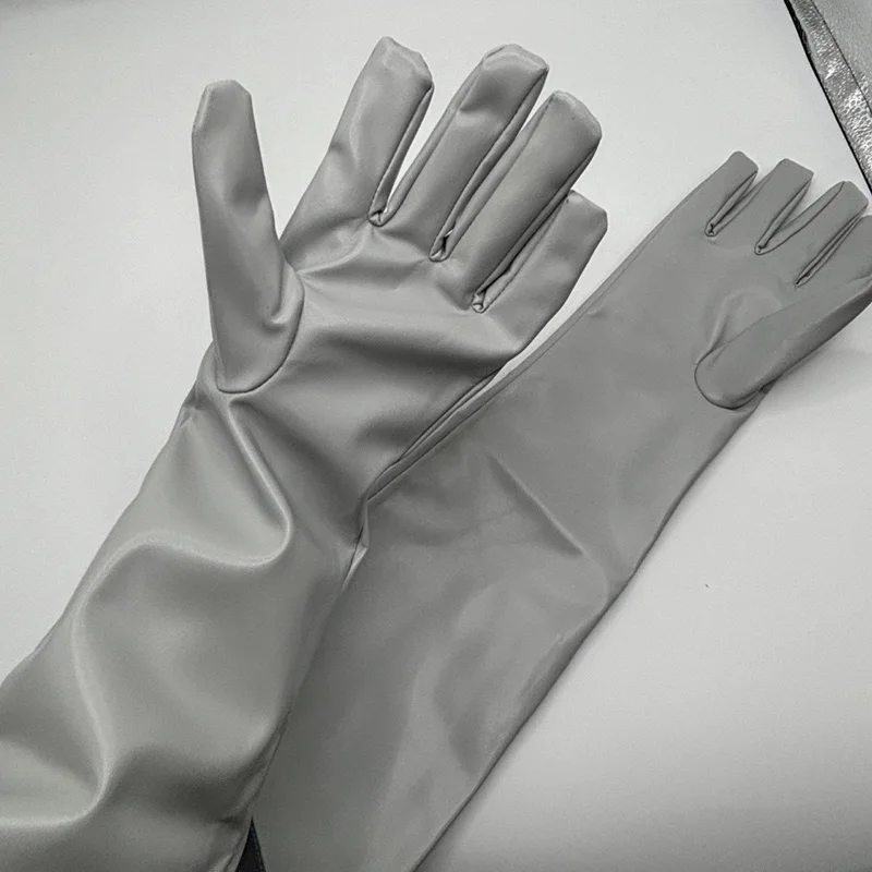 Hazbin Lute Wig Perücke Halo Angel Cosplay Kostüm Shoes Hotel Fight Boots Carnaval Silver Color Anime Cosplay Prop 13