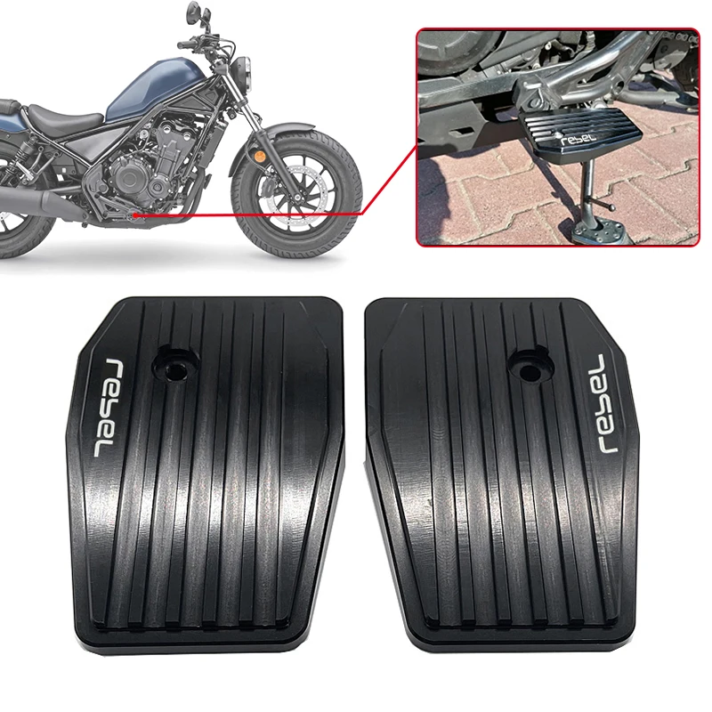 CMX 500 300 Motorcycle Accessories Footrest Billet Wide Foot Pegs