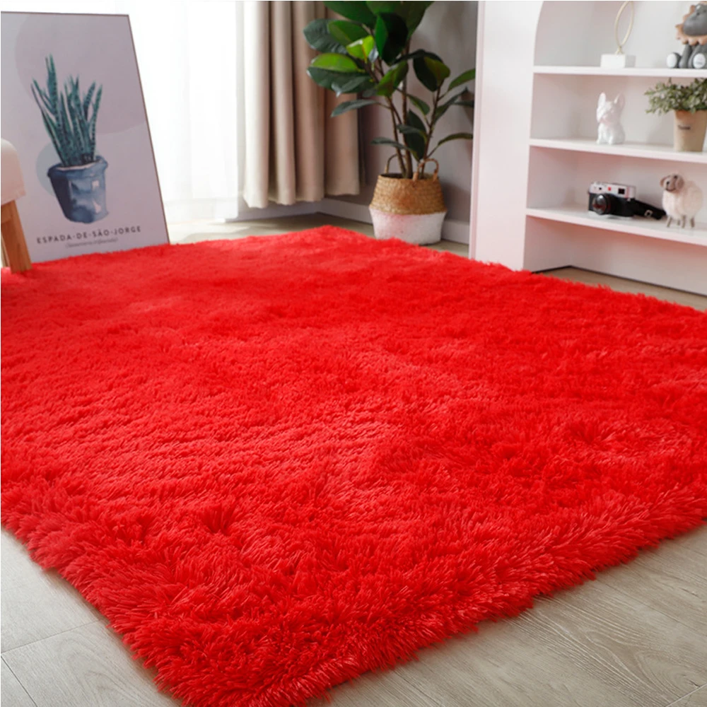 Indoor Decor Soft and Comfortable Plush Living/Bed/Baby/Study Room Carpet Floor Mats For Home Size：140cmx200cm