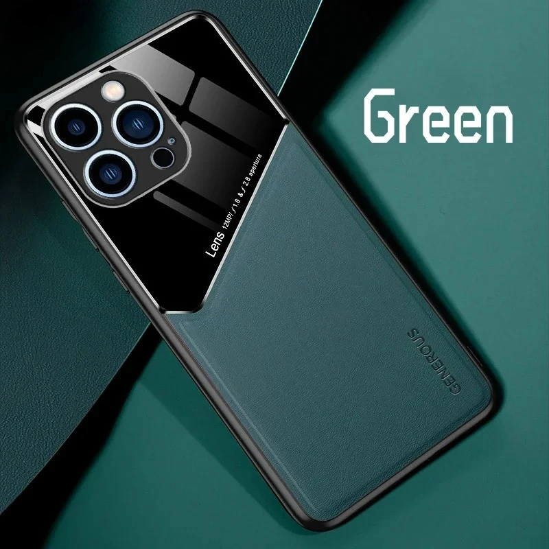 Luxury Business Leather Case with PU Magnetic Closure