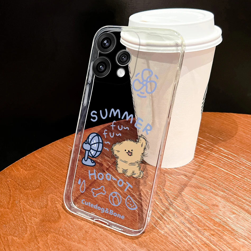 Butterfly Pattern Soft Slim TPU Transparent Silicone Phone Case