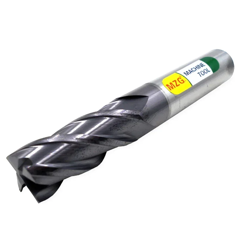 Alloy carbide milling cutter MZG Cutting HRC50 4 Flute 4mm 5mm 6mm 8mm 12mm Alloy Carbide Tool Tungsten Steel Milling Cutter End Mill