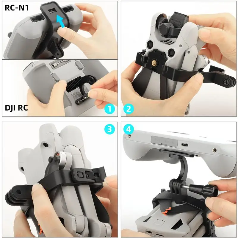 DJI 미니 3 프로용 드론 클립 스탠드 마운트, 핸드헬드 짐벌 카메라 스탠드, 남성용 드론 액세서리, 저속 촬영 마운트