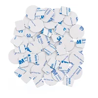 20Pcs Metal Stickers for Magnetic Palette Empty Eyeshadow Makeup Palette Round 25mm 30mm 50mm Square 17mmX14mm 1