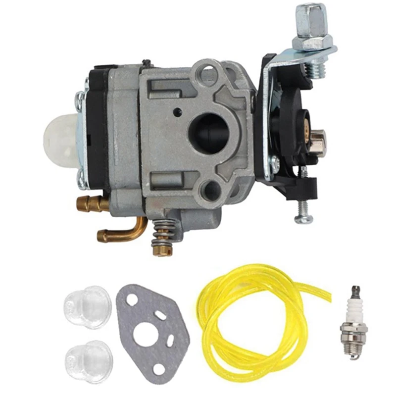 

6Pcs10mm Carburetor Carb Kits For Weedeater 1E34F 1E36F TU26 TL26 Brush Cutter 26Cc 33Cc Fuel Hose Replace Car Accessories