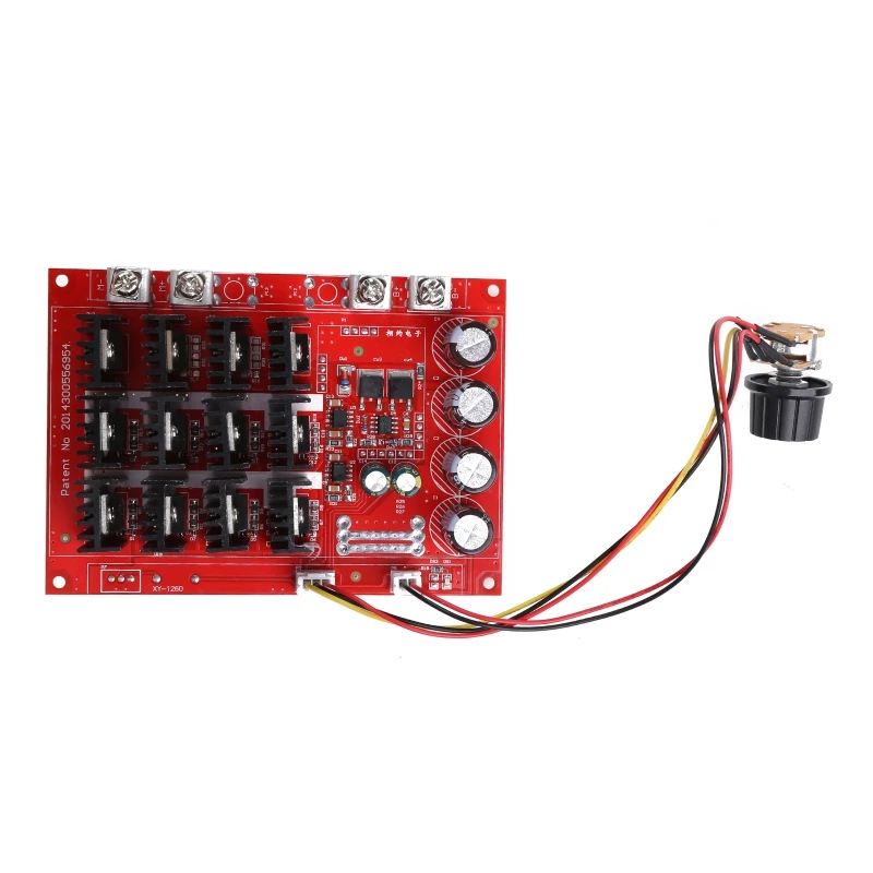 DC 10-50V 60A Motor Speed Control PWM HHO Controller 3000W 12V 24V 48